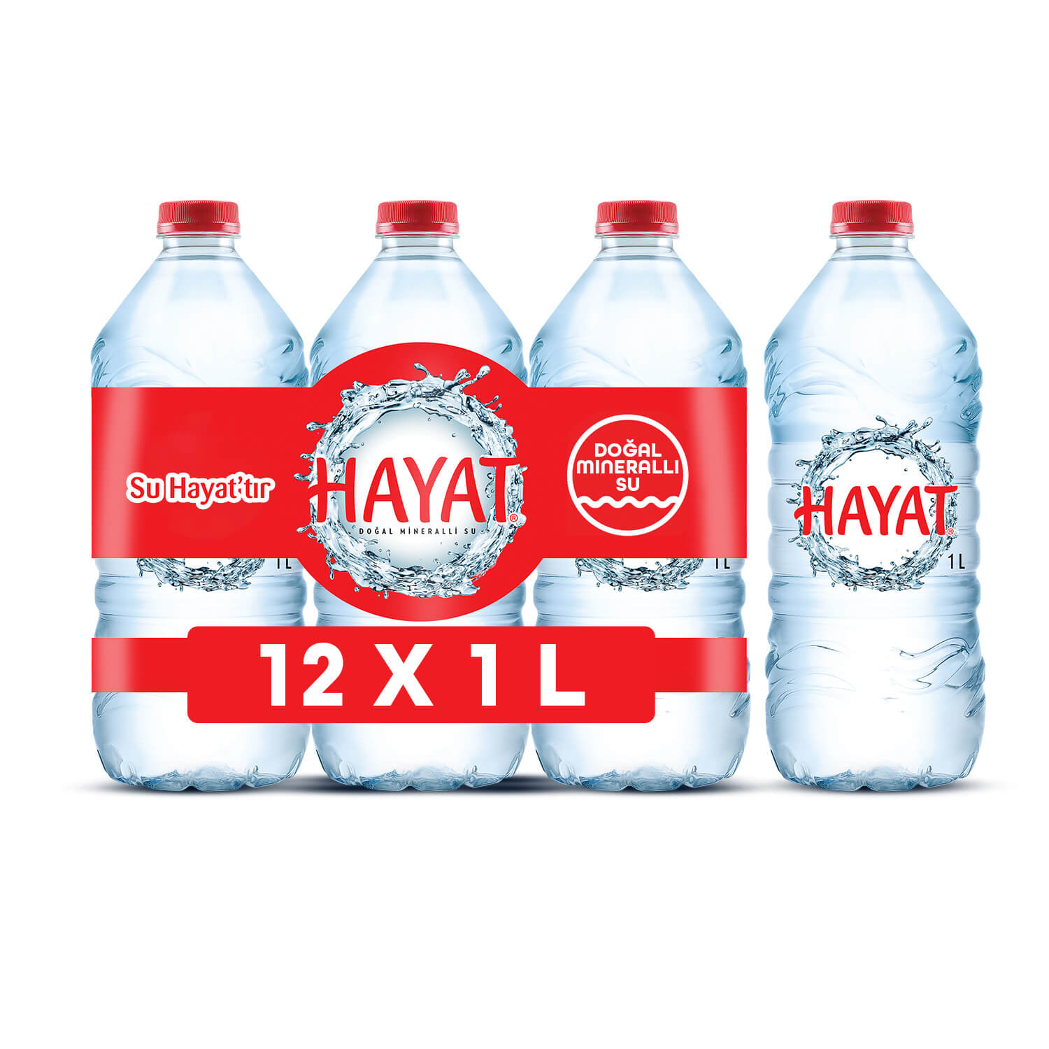 1,0 LT HAYAT SU 12 Lİ